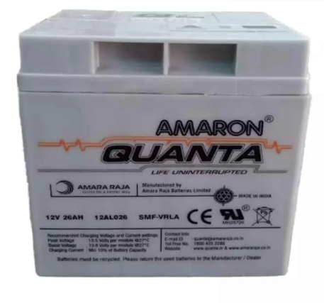 Buy AMARON Quanta SMF Battery 26AH/12V | 12AL026