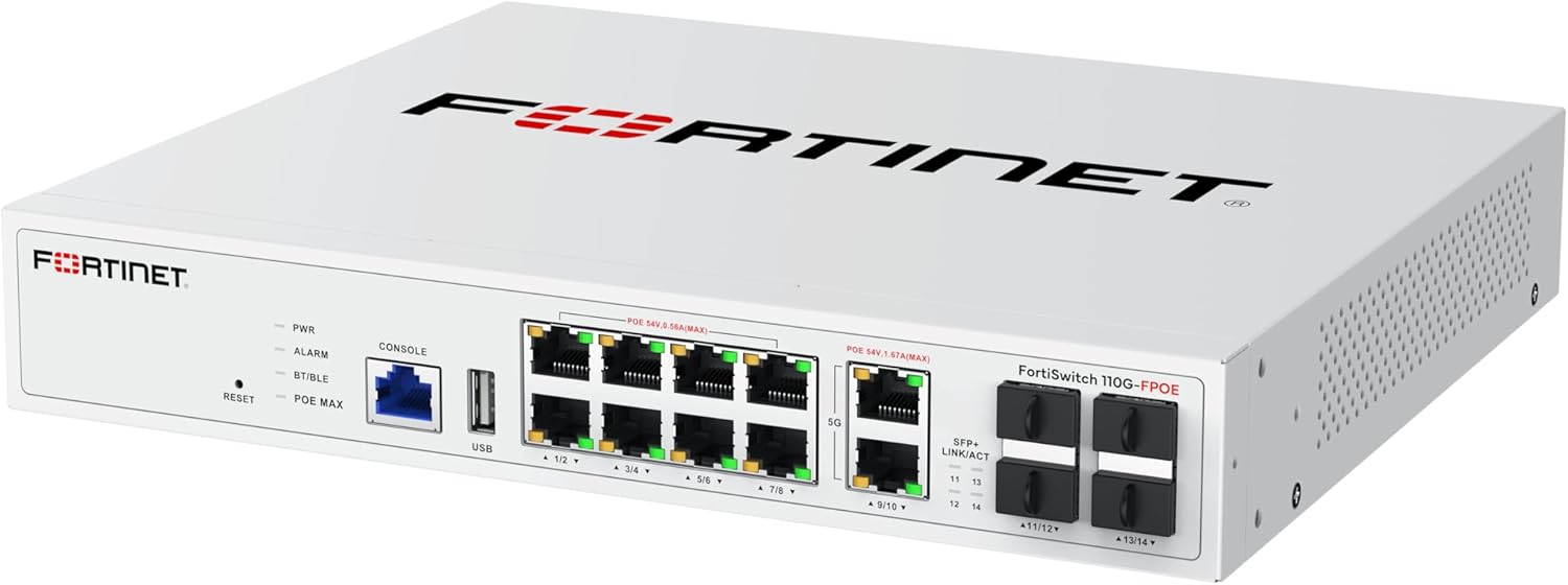 Buy Fortinet FortiSwitch 110G-FPOE - switch - 10 ports - managed