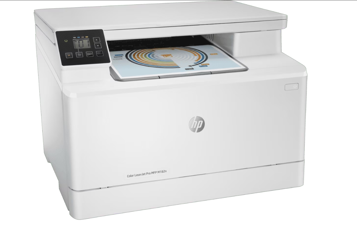 Buy 7KW54A HP Color LaserJet Pro MFP M182n Printer (216A Toner)