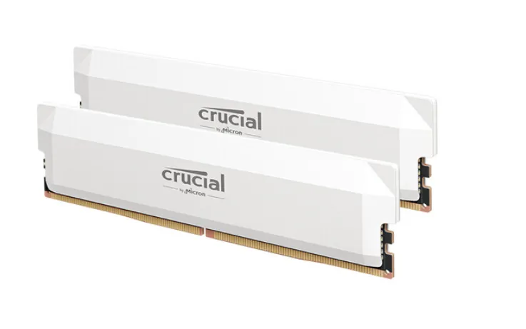 Buy Crucial Pro 64GB DDR5 6400 MHz UDIMM Memory Kit (2 x 32GB, White) CP2K32G64C40U5W