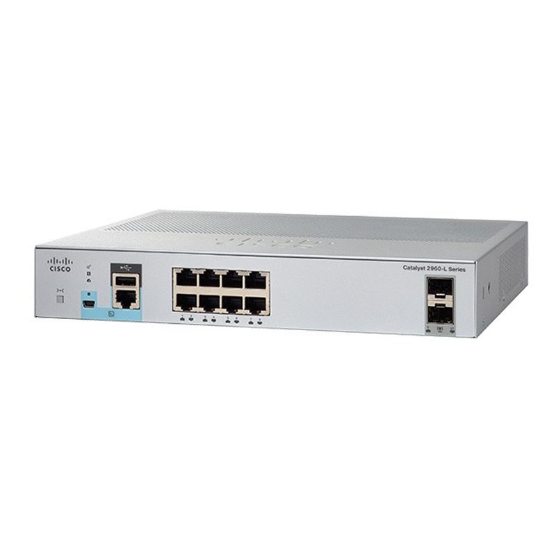 Buy WS-C2960L-8TSLL-RF Catalyst 2960L 8 port GigE,2x1G SFP, LAN Lite