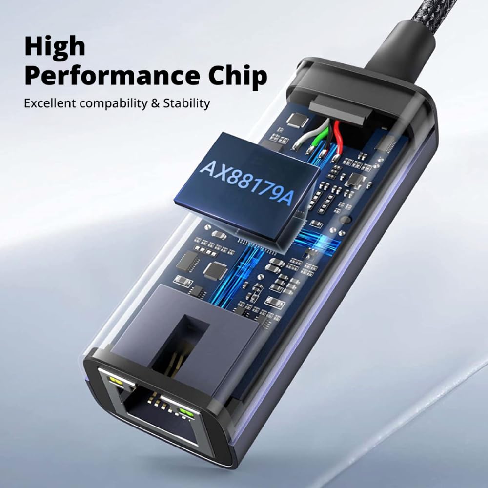 Buy Mowsil USB-A 3.0  to Lan Gigabit RJ45 Adapter MOULN