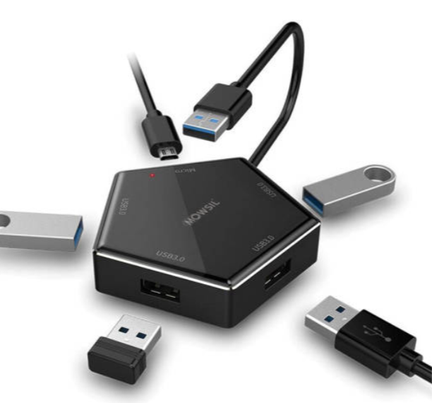 Buy Mowsil USB 3.0 4 Port Hub MOUHB4