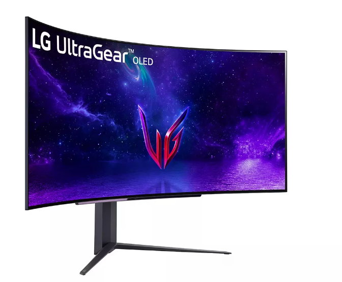 Buy 45GR95QE-B.AMA OLED Monitor 45 (WIDE) OLED QHD (3440X1440)--Tilt Only 0.3ms GTG 240Hz,  AMD FreeSync™ Premium