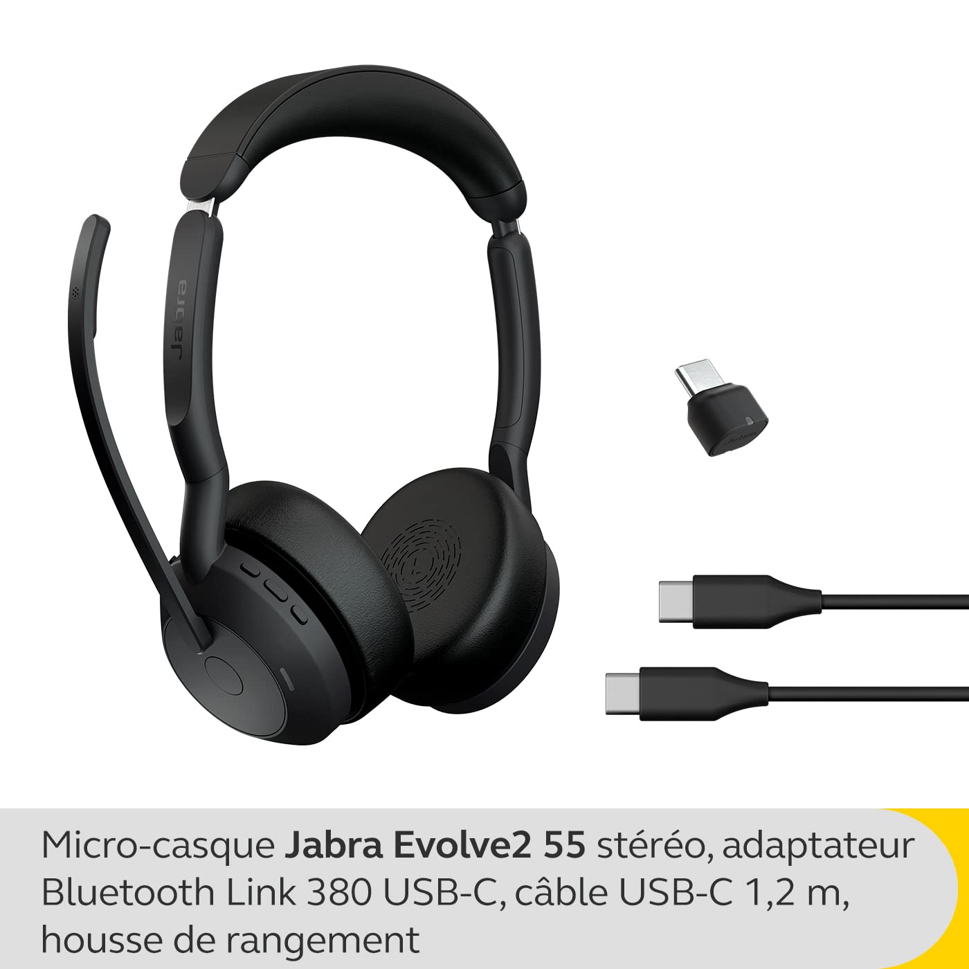 Buy Jabra Evolve2 55, Link380/390a MS Mono 25599-899-999