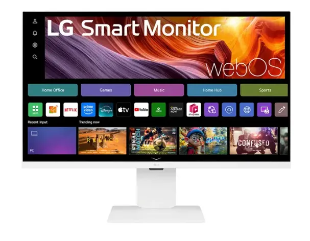 LG 32" 4K UHD IPS Smart Monitor with webOS 32U850SA-W.AMA