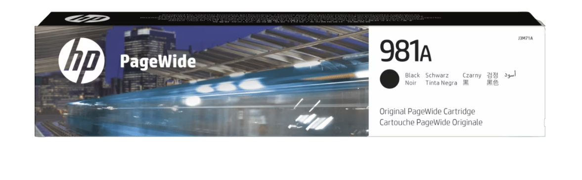 Buy J3M71A HP 981A Black Original PageWide Cartridge