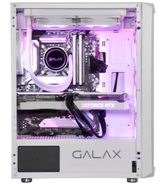 Buy Galax Revolution 07 ATX Computer Case, Up to 360mm Radiator Support G-CGG7AGWA4B0-GXLG