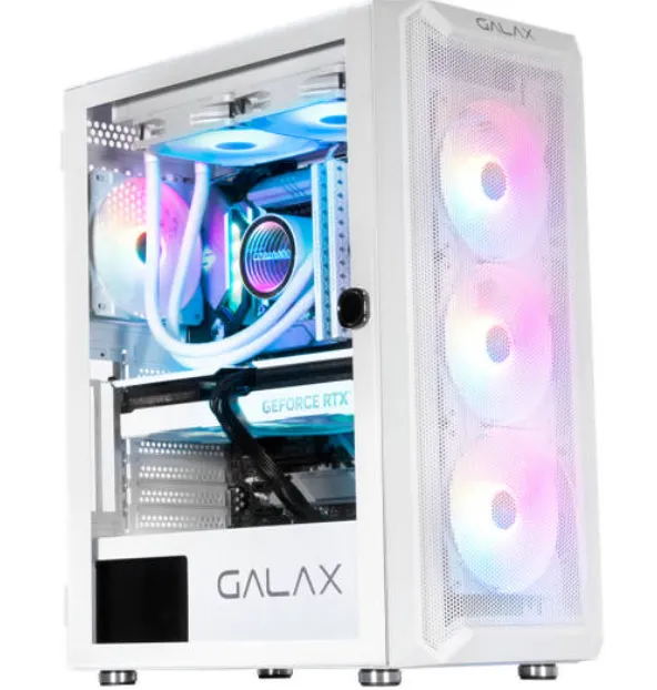 Buy Galax Revolution 07 ATX Computer Case, Up to 360mm Radiator Support G-CGG7AGWA4B0-GXLG