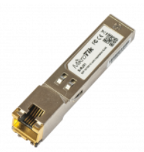 Buy MikroTik , RJ45 SFP 10/100/1000M Copper Module  S-RJ01