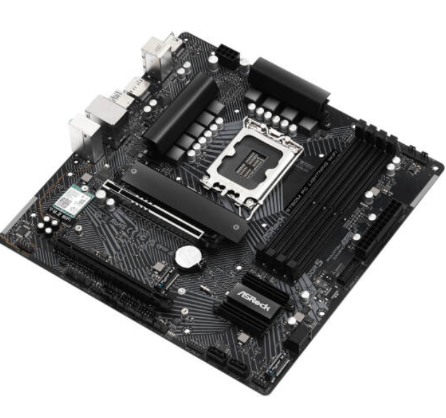 Buy ASRock B760M PG Lighting WiFi m-ATX Intel Motherboard, Intel B760 Chipset 90-MXBMT0-A0UAYZ