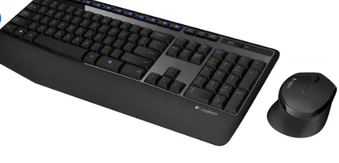 Buy Logitech DESKTOP,Wireless Combo MK345,US INT'L,BLACK,INTNL-973,N/A 920-006489