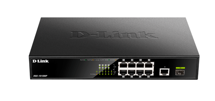 Buy D-Link 10-Port Gigabit PoE Switch DGS-1010MP