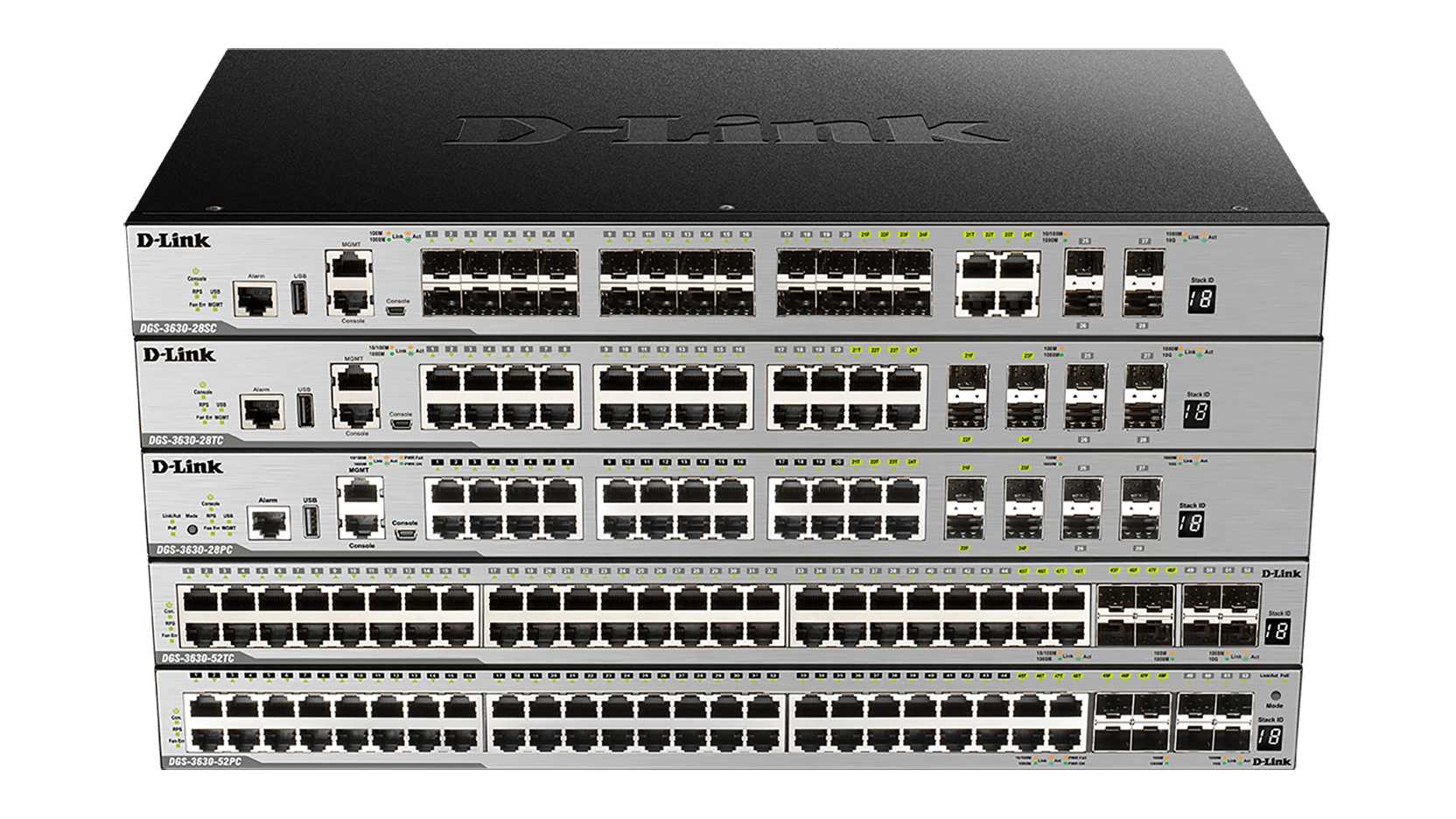 Buy DGS-3630 Gigabit L3 Stackable Managed Switches