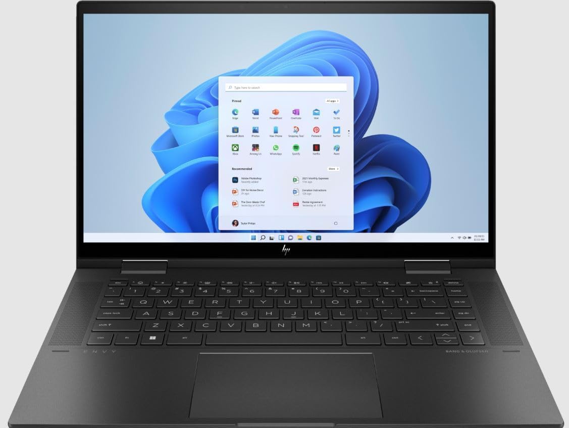 Buy HP - Envy 2-in-1 15.6* Full HD Touch-Screen Laptop