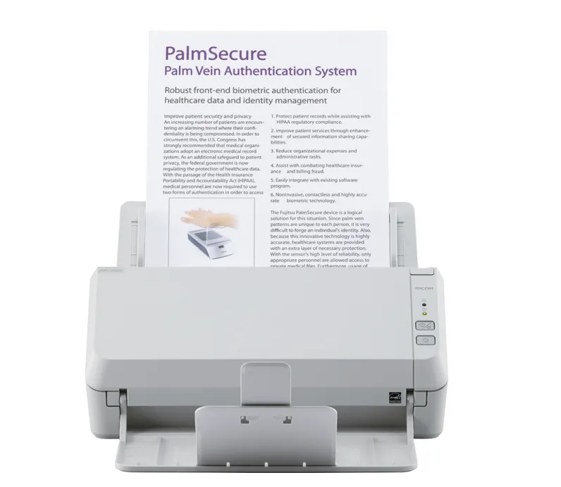 Ricoh SP1120N Scanner SP1120N Document Scanner 20 ppm 50-sheet ADF RJ45 USB 2.0