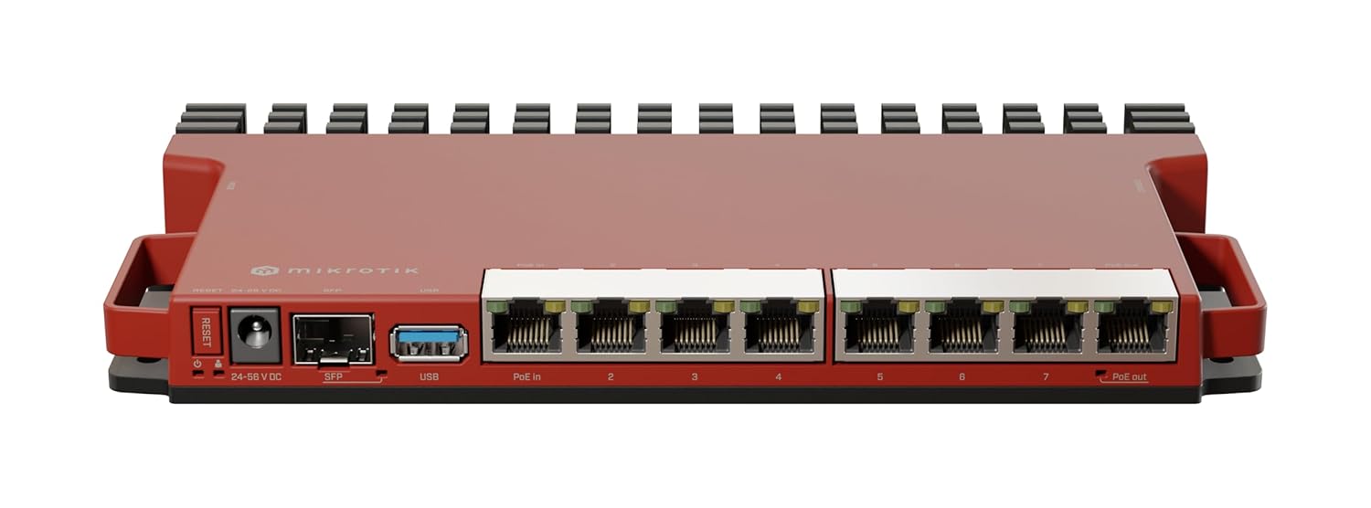Buy MikroTik L009UiGS-RM | single 1U space, more RAM, PoE