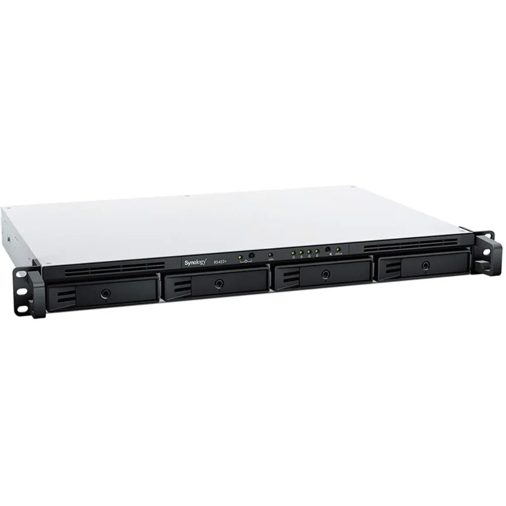 Buy Synology 4-Bay Rackmount NAS RackStation Black RS422+