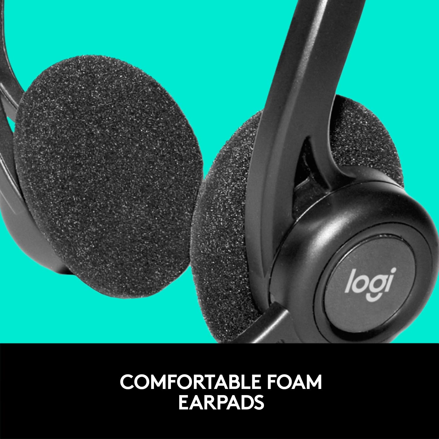 Buy Logitech PC HEADSET 960 USB981-000100