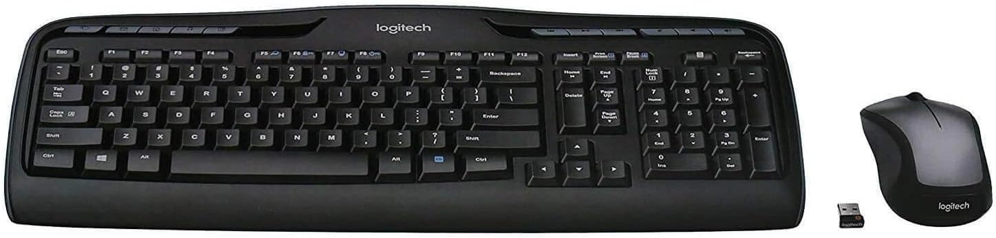 Buy Logitech MK335 Combo Wireless Keyboard And Mouse Black 920-008478
