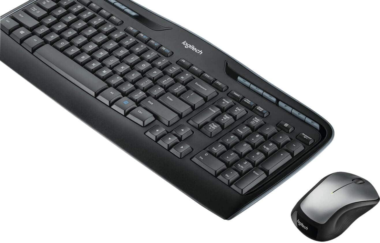 Buy Logitech MK335 Combo Wireless Keyboard And Mouse Black 920-008478