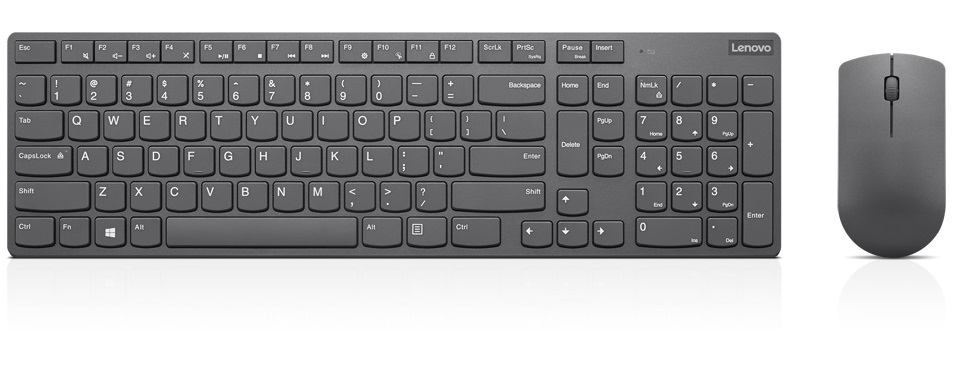 Buy 4X30T25786 Lenovo Professional Ultraslim Wireless Combo Keyboard and Mouse(Arabic 253)