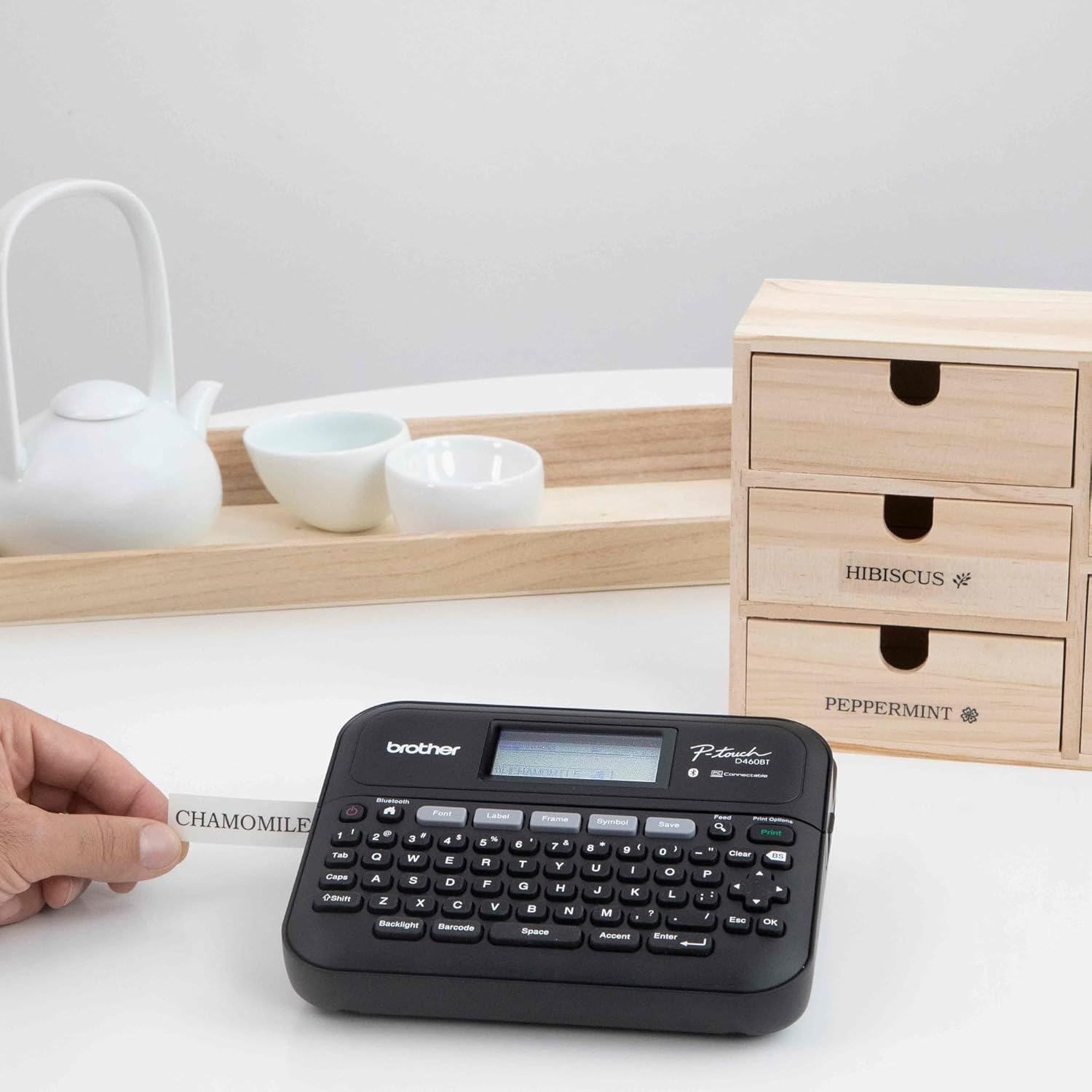 Buy Brother Desktop Bluetooth and PC Connectable Label Printer PT-D460BT
