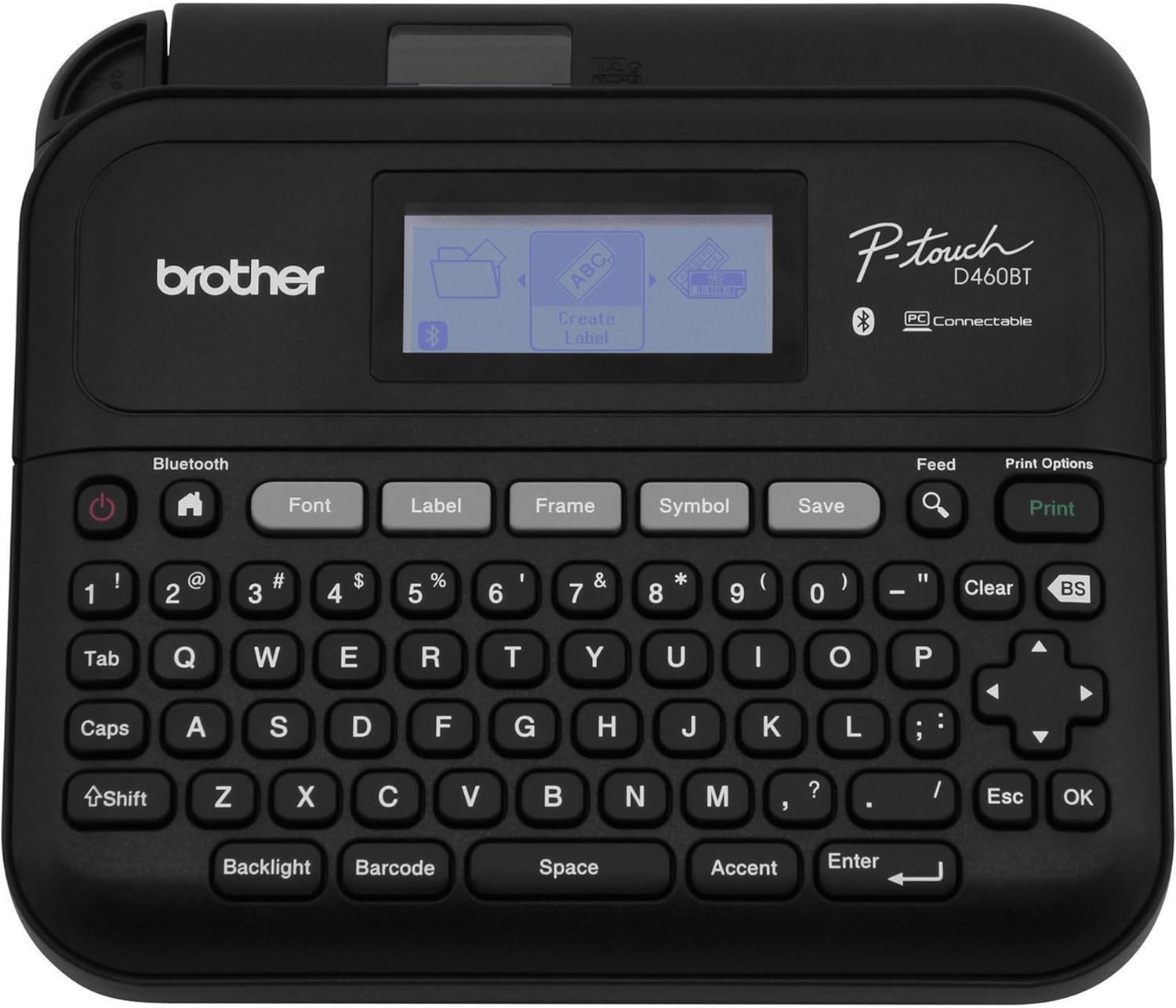 Buy Brother Desktop Bluetooth and PC Connectable Label Printer PT-D460BT