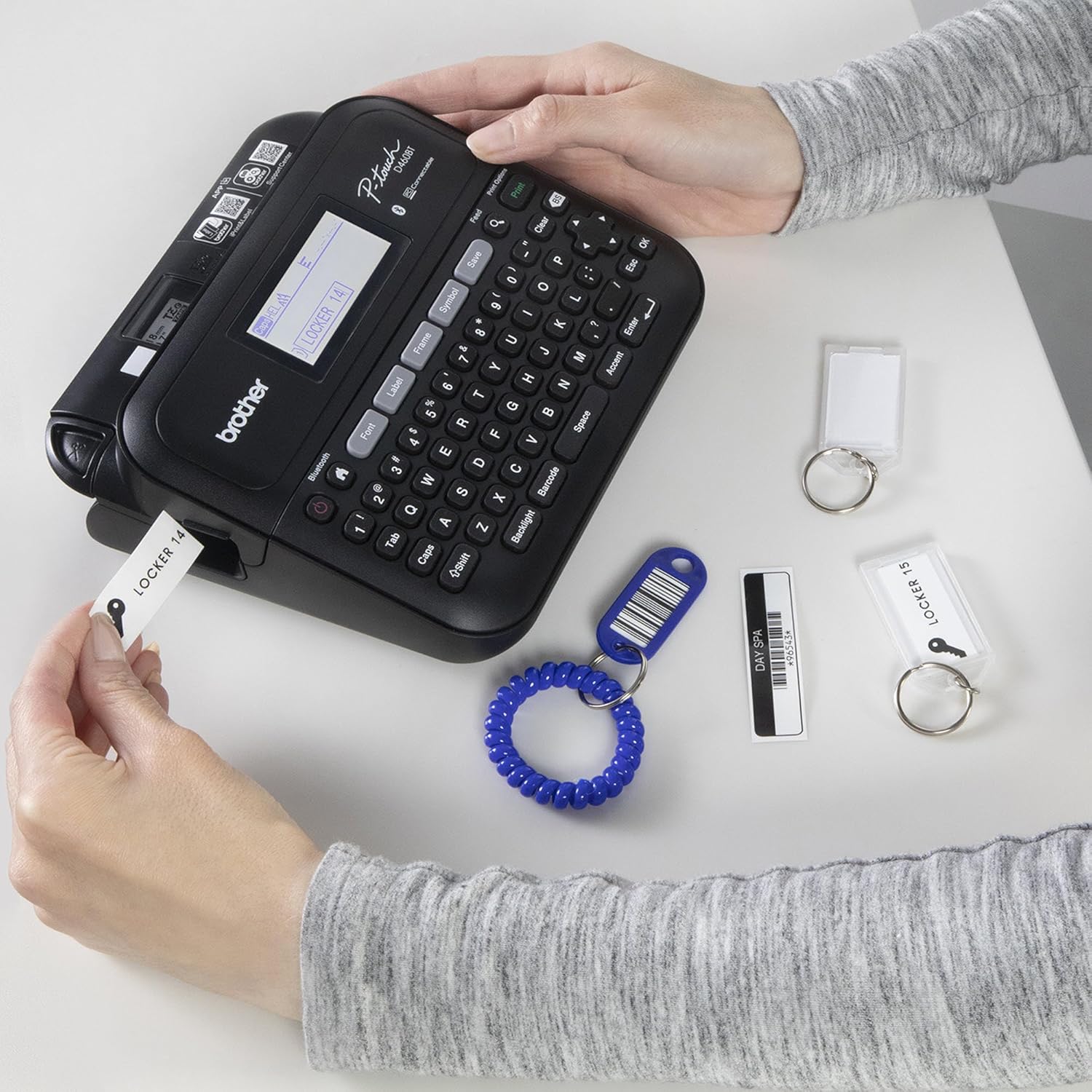 Buy Brother Desktop Bluetooth and PC Connectable Label Printer PT-D460BT