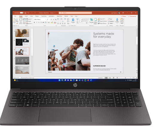 Buy HP 250 G10 Notebook, i3, 15.6 FHD AG SVA 250 / 8GB 1D DDR4 3200 / 512GB PCIe NVMe Value / DOS3.0