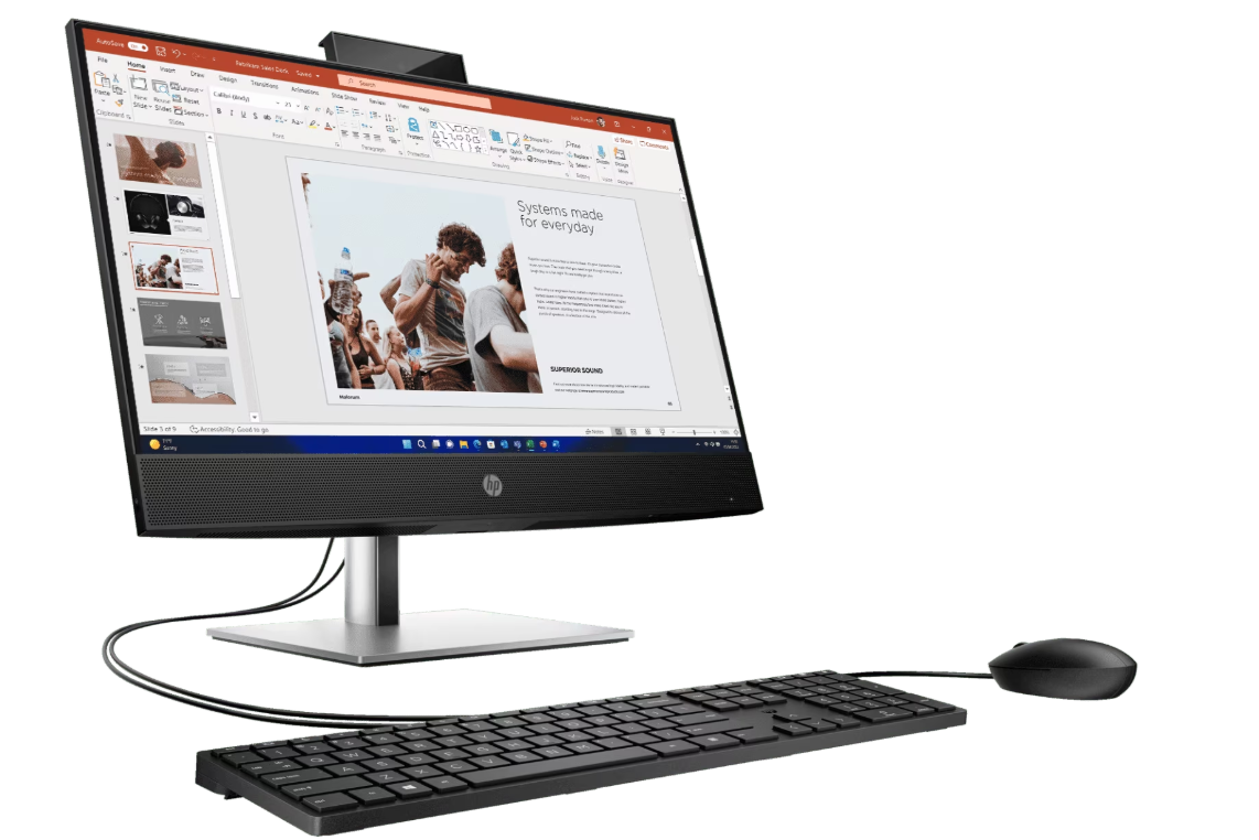 Buy HP ProOne 440 G9 AIO, Intel i5-14500, 8GB RAM, 512GB SSD, DOS, Touch