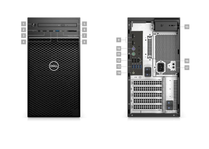 Buy Dell Precision 3650 Tower Workstation 3650T-1250-VPN-210-AYSV