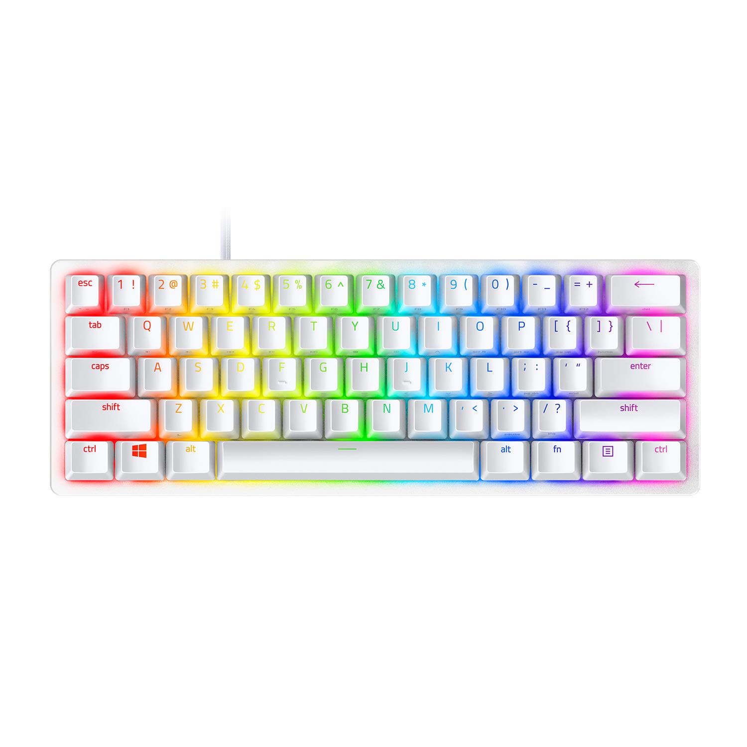Buy Razer Huntsman Mini - Mercury Edition - 60% Optical Gaming Keyboard RZ03-03390400-R3M1