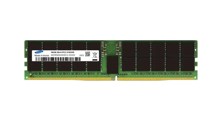 Buy Samsung 96GB DDR5-7200 ECC RDIMM 2Rx4 1.1V Memory MDRRWM4QKBC2-4D000