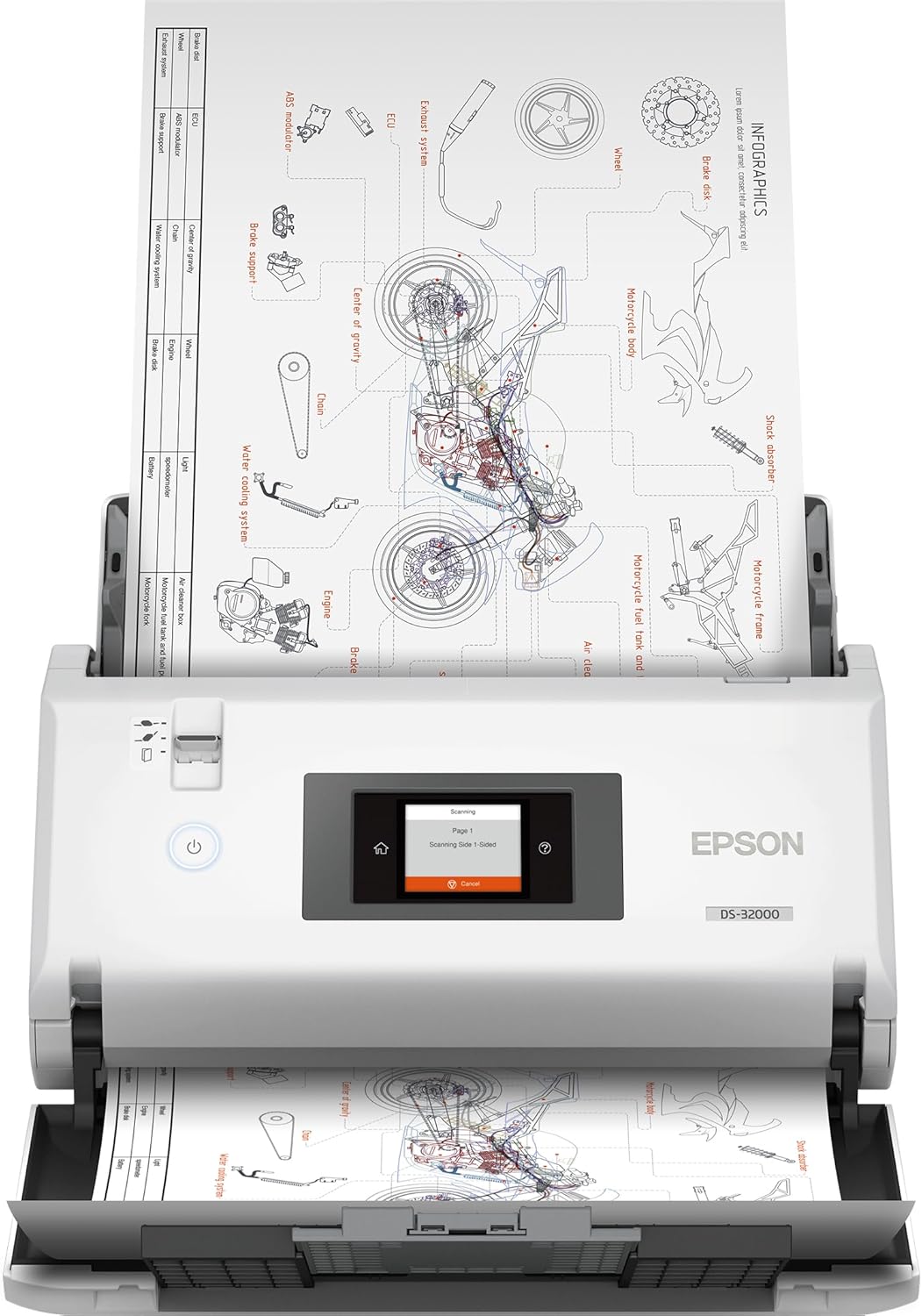 Buy Epson High performance A3 sheetfed scanners B11B256401BB