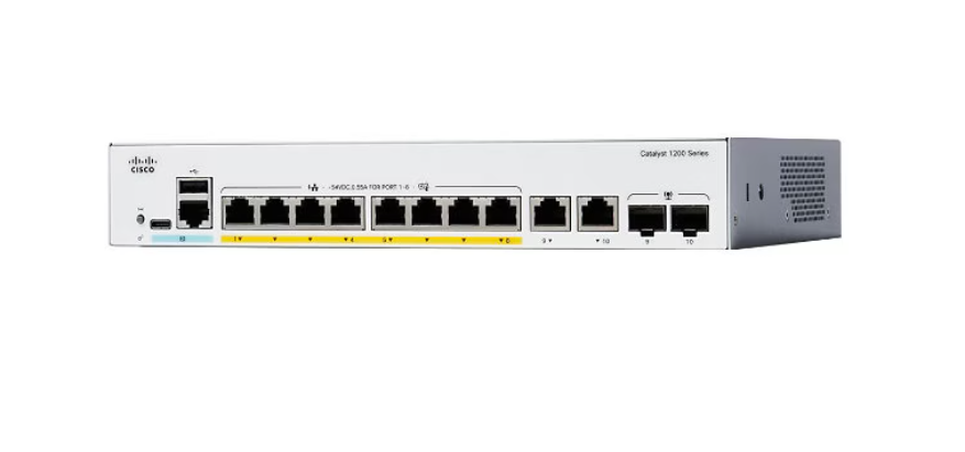 Buy Cisco Catalyst - switch - 8 ports - smart - rack-mountable C1200-8FP-2G