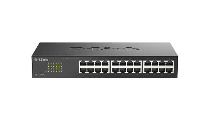 Buy DLINK  24-Port Gigabit Unmanaged Switch DGS1024C
