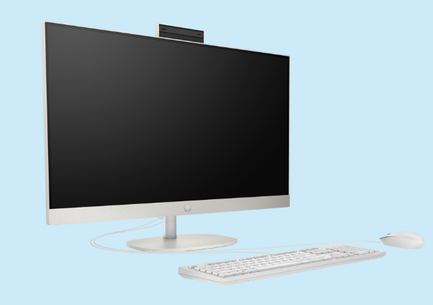 Buy AIO HP 27-CR0154 CI7 13TH GEN 8GB 512GB SSD TOUCHSCREEN DOS NEW 27 INCH WHITE