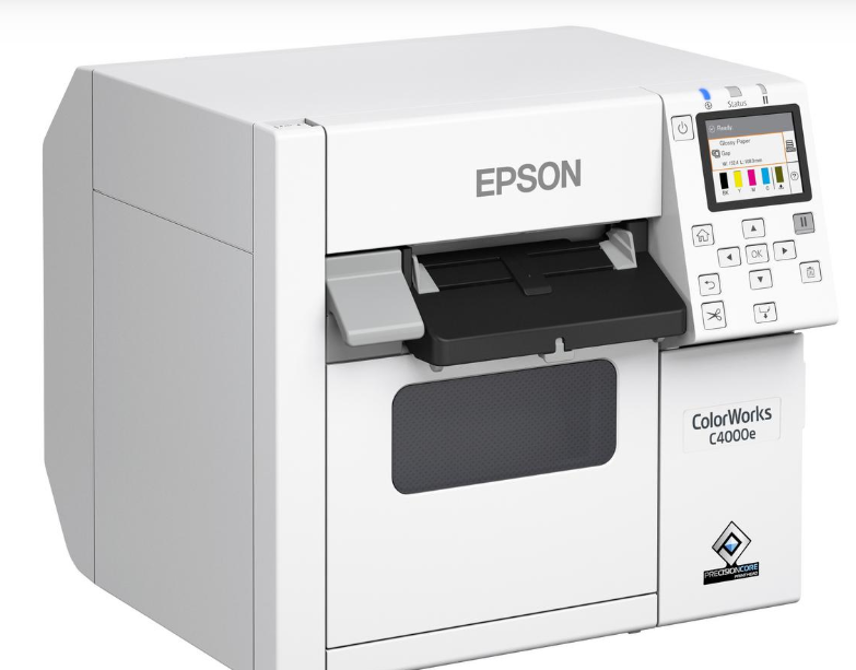 Buy Epson ColorWorks C4000 Printer Glossy Bl C31CK03102BK