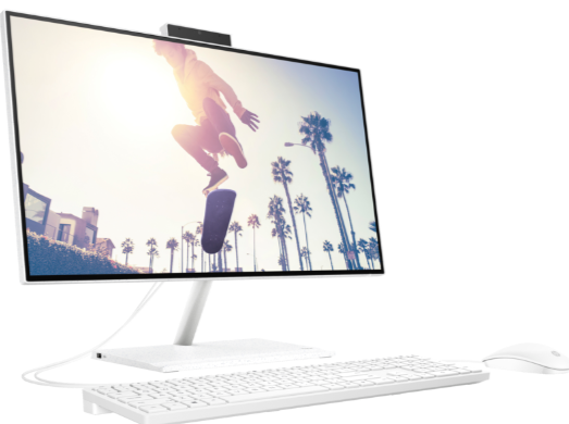 Buy HP AIO 24-cb1025nh i5-1235U 8GB/512GBSSD/23.8FHD/N-TCH/DOS/WHITE/ENG 6V339EA#BH5