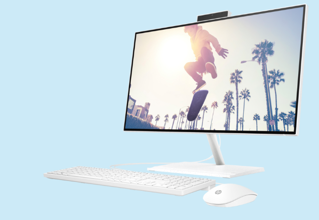 Buy AIO HP 24-CB1025 CI5 8GB 512GB SSD 24 INCH DOS NEW WHITE