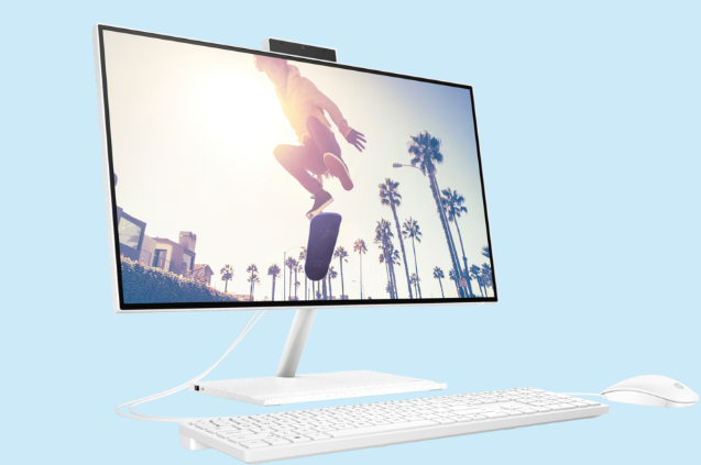 Buy AIO HP 24-CB1025 CI5 8GB 512GB SSD 24 INCH DOS NEW WHITE