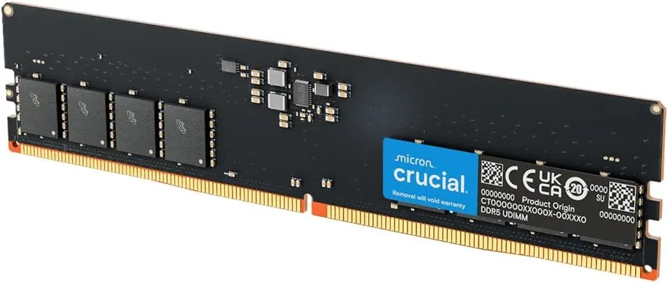 Buy Crucial 32GB DDR5 SDRAM Memory Module CT32G56C46U5T