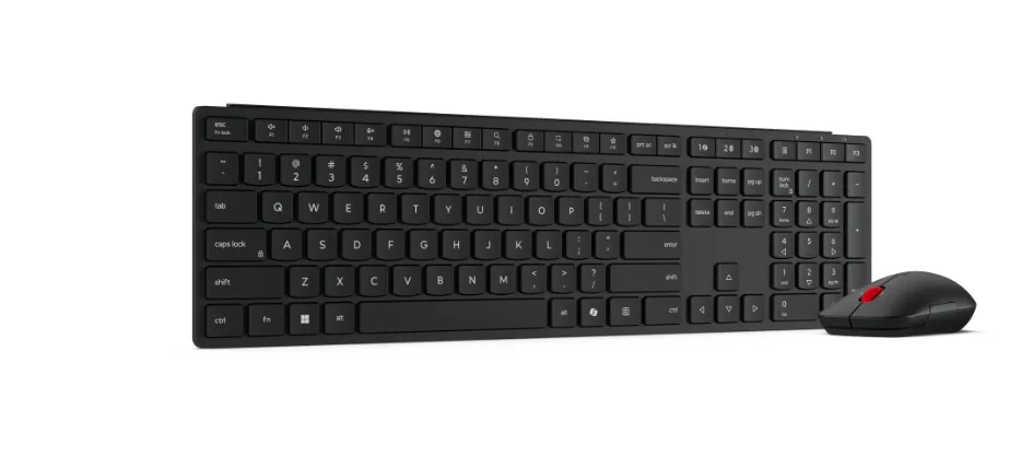 Buy Lenovo Wireless Multi-Mode Pro Combo Keyboard and Mouse 6000 4X31S04812 Arabic Wireless Keyboard Mouse Combo