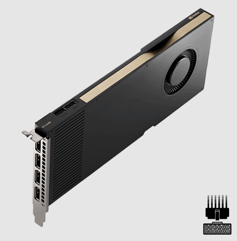 Buy VCNRTXA400SEED-SB  PNY NVIDIA RTXA400 4GB GDDR6 GRAPHICS CARD