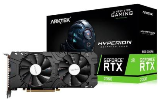 Buy Arktek nVidia RTX 2060 6GB GDDR6 192-bit PCI-e 3.0 x16 Graphics card AKN2060D6S6GH1