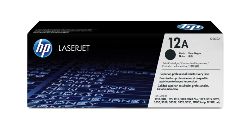 Buy HP 12A Black Original LaserJet Toner Cartridge Q2612A