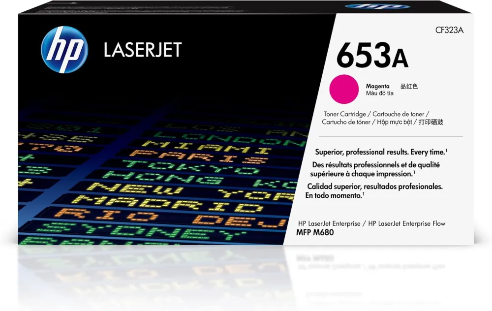 Buy HP 653A Rot Original Toner CF323A
