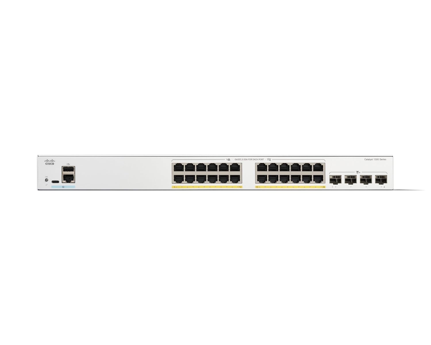 Buy Cisco Catalyst Port Gigabit Ethernet Switch C1300-24FP-4X