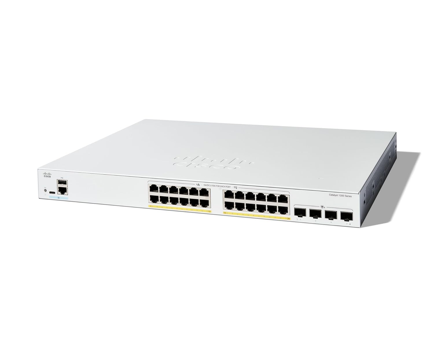 Buy Cisco Catalyst Port Gigabit Ethernet Switch C1300-24FP-4X